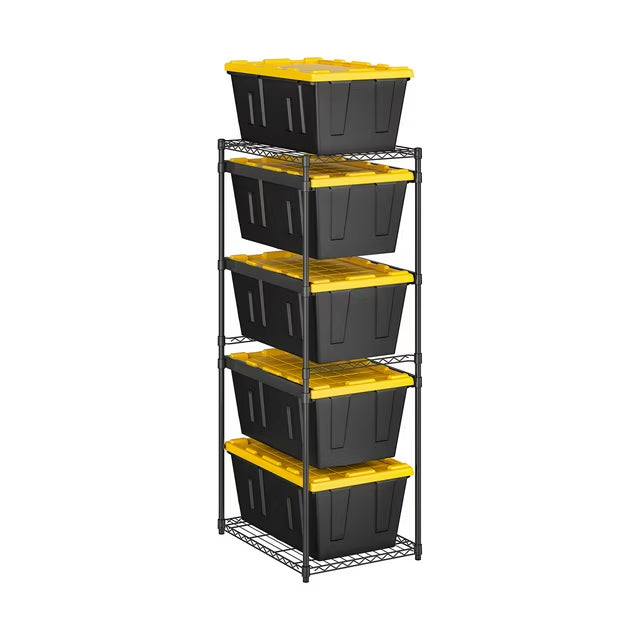 Member's Mark 5-Tier Storage Tote Rack