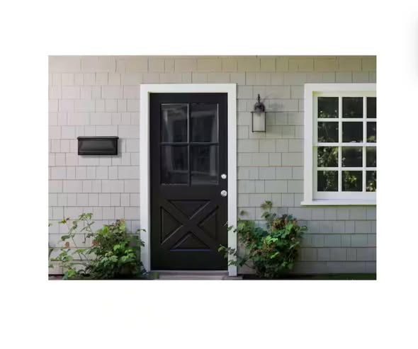 Architectural Mailboxes Cielo Black, Small, Steel, Wall Mount Mailbox