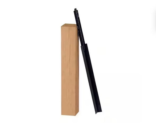 Architectural Mailboxes In-ground Post Anchor Kit, Wood and Steel