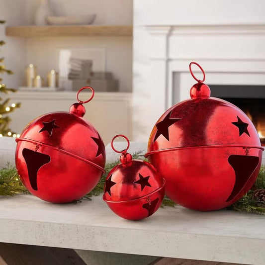 Member's Mark Jingle Bell Décor, Set of 3