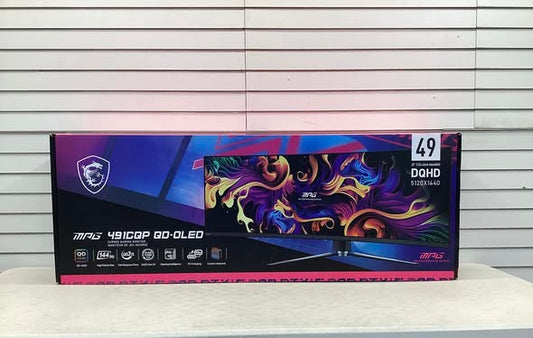 MSI 49" Curved OLED Display, 144Hz 0.03ms, Gaming Monitor