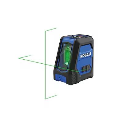 Kobalt 100-ft Green Self-Leveling Cross-line Laser Level Kit Model #54402