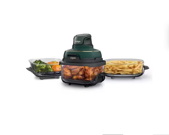 NINJA Crispi 4 Qt. Portable Glass Air Fryer - Lightly Used
