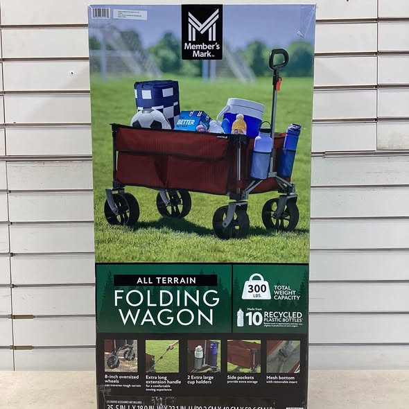 Member’s Mark All-Terrain Folding Wagon