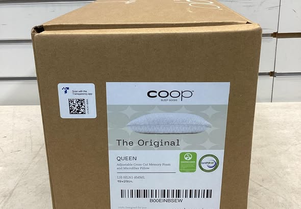 Coop Home Goods Original Adjustable Pillow, Queen Size