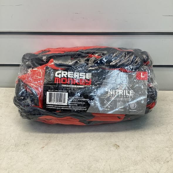 Grease Monkey Nitrile-Coated Work Gloves (15 pk.) Large