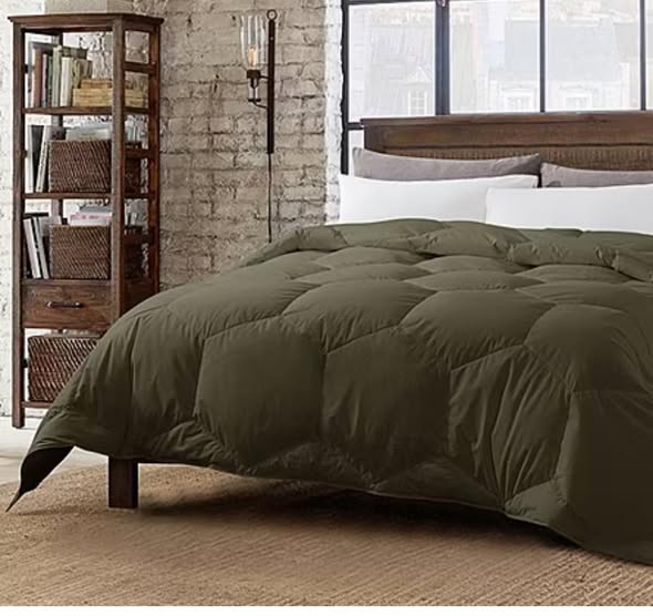 St. James Home Honeycomb Stitch Midweight Hypoallergenic Comforter