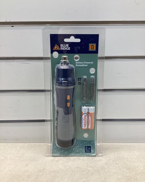 Blue Ridge Tools Battery Powered Screwdriver