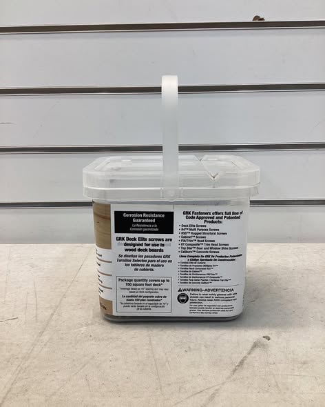 GRK Fasteners #8 x 2 in. Star Drive Bugle Head Deck Elite Wood Deck Screw (540-Pack)