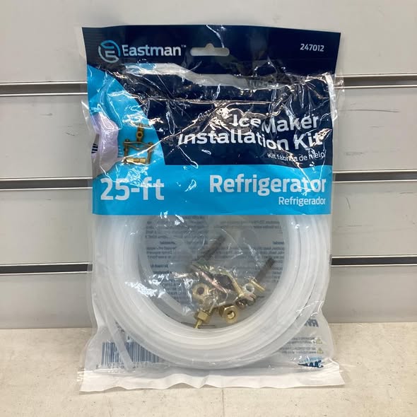 EASTMAN 25-ft 1/4 -in OD Inlet x 1/4 -in OD Outlet Polyethylene Ice maker connector