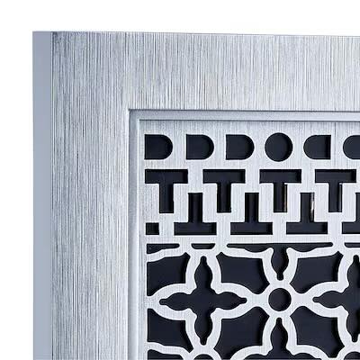 Style Selections Brushed Nickel Wired or wireless Doorbell Chime