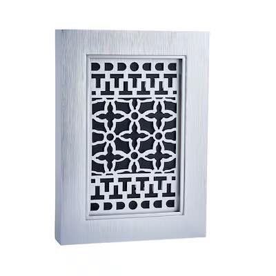 Style Selections Brushed Nickel Wired or wireless Doorbell Chime