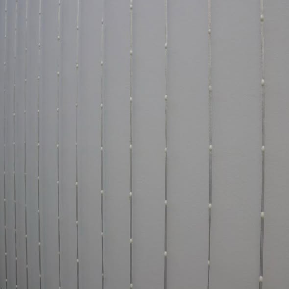 528ct 7.5' x 7.2' Philips ChromaBright LED App Controlled Dewdrop Curtain Light with Fairy RGB LED's, Clear Wire, Indoor/Outdoor