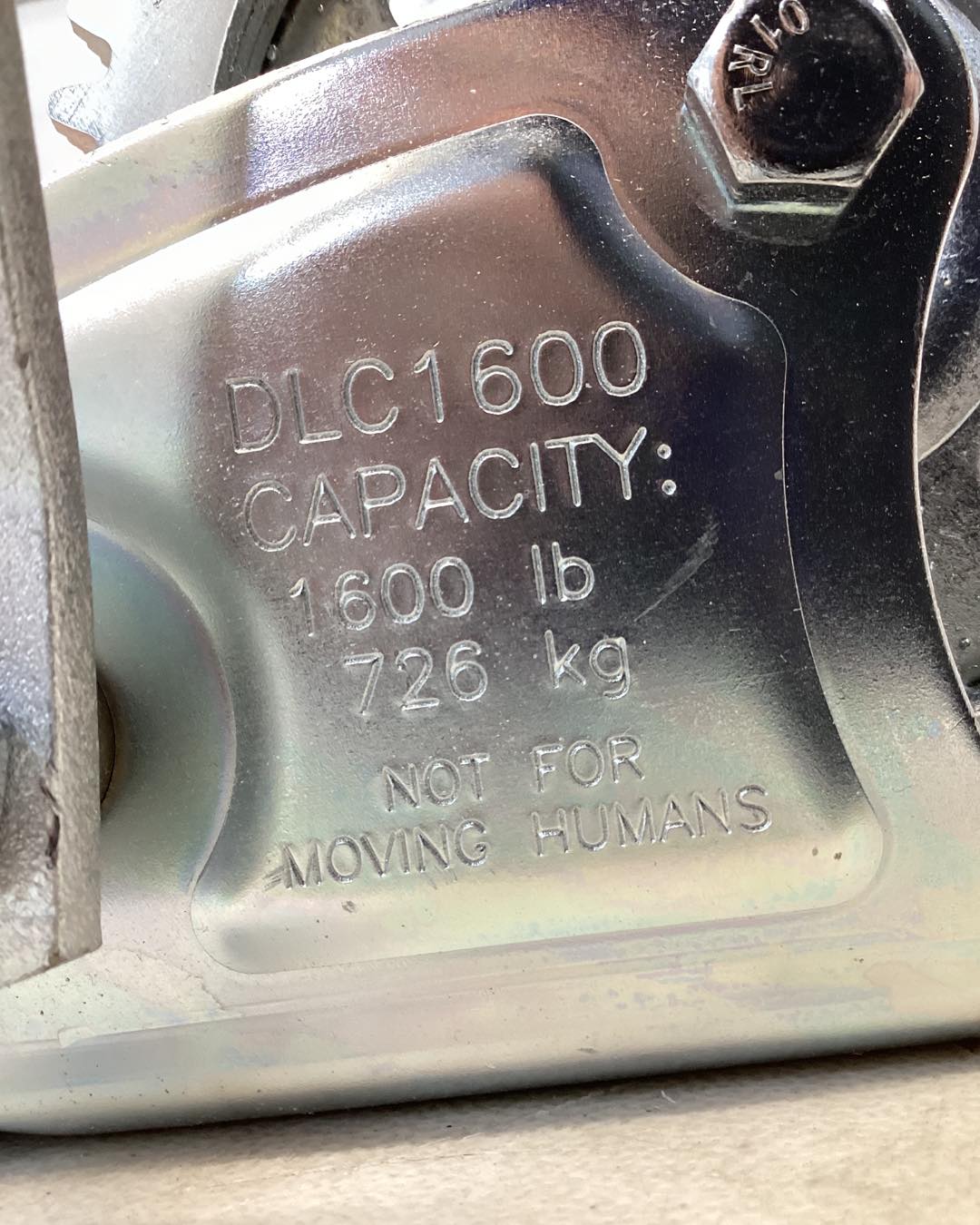 Dutton-Lain Hand Winch, 1600 lb Capacity