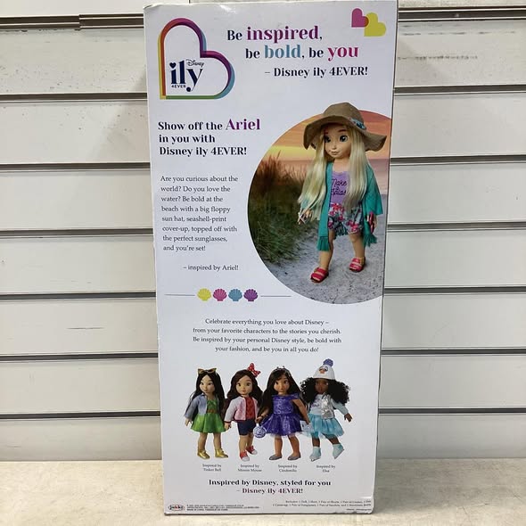 Disney ILY 4ever Blonde Ariel Inspired Fashion Doll Doll Playset