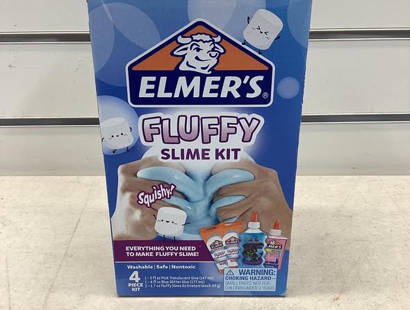 Elmer's 4pc Fluffy Slime Kit