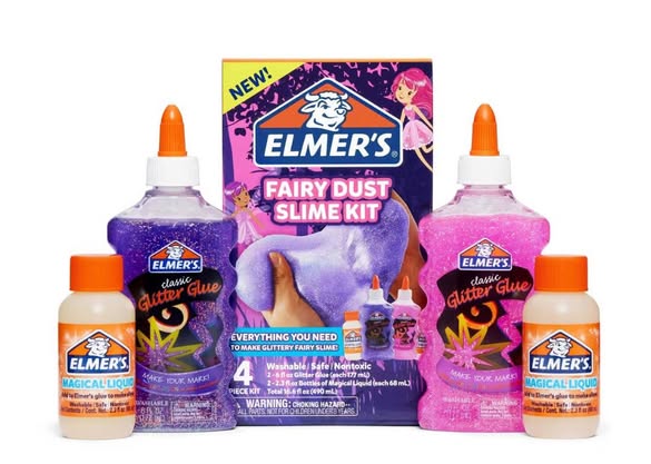 Elmer's 4pk Fairy Dust Slime Kit