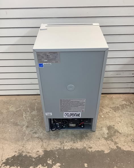 Frigidaire 3.2 cu. ft. Retro Mini Fridge in Moonbeam Silver