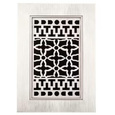 Style Selections Brushed Nickel Wired or wireless Doorbell Chime