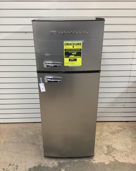 Frigidaire 7.5 cu. ft. Mini Refrigerator in Platinum with Top Freezer