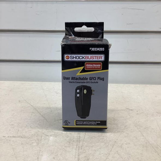 Tower Manufacturing Utilitech 15.0-Amp 125 -Volt NEMA 5-15P 3-wire grounding Heavy-duty Straight Plug , Black