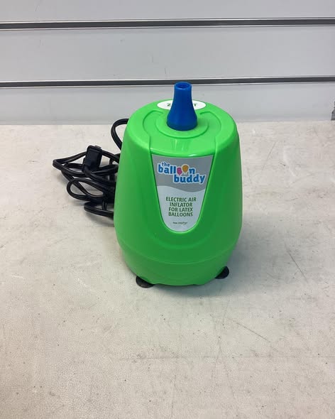 Balloon Buddy Electric Air Inflator for Latex Balloon: The Balloon Buddy Universal Electric Pump with 2 Valve Fittings