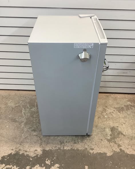 Frigidaire 3.2 cu. ft. Retro Mini Fridge in Moonbeam Silver