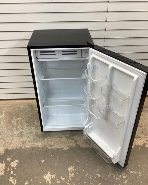 Frigidaire 3.2 cu. ft. Retro Mini Refrigerator with Side Bottle Opener in Black
