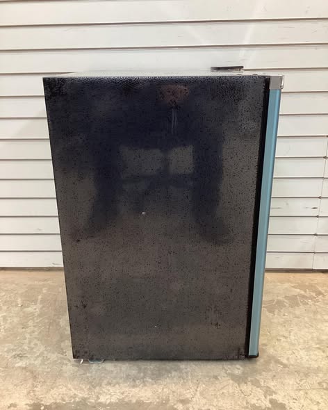 Frigidaire 4.6 cu. ft. Retro Mini Fridge with Platinum Door Design with Freezer