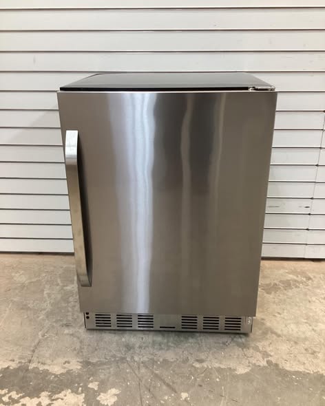 Frigidaire 20.1 in. wide 5.0 cu. ft. Built in Under Counter Mini Refrigerator in Stainless Steel