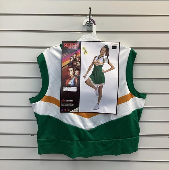 Women's Deluxe Stranger Things™ Chrissy Cheerleader Costume - Size Small
