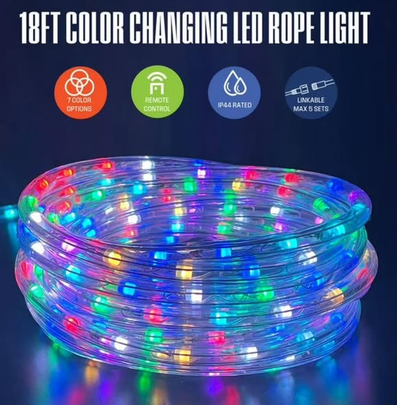 Westinghouse LED Rope Lights Color Changing, 2-Pack