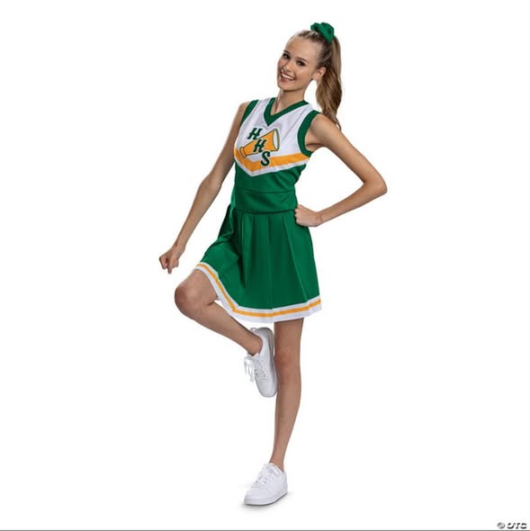 Women's Deluxe Stranger Things™ Chrissy Cheerleader Costume - Size Small