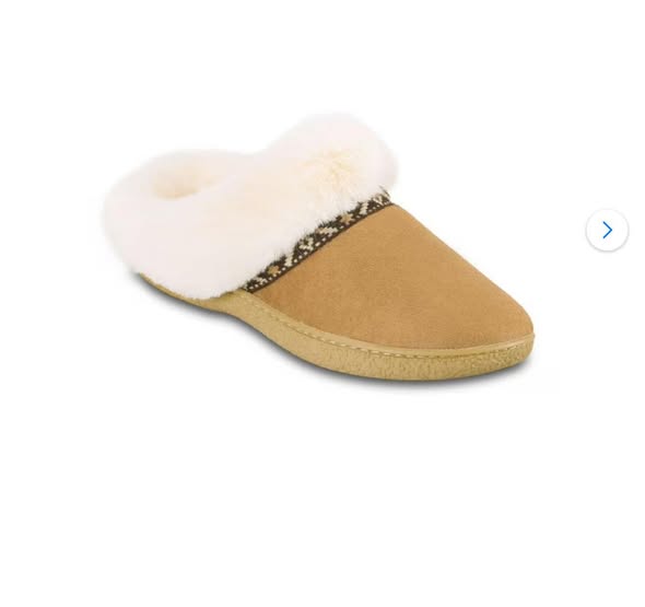 Isotoner Women's Classic Comfort Clog Slipper Size Small