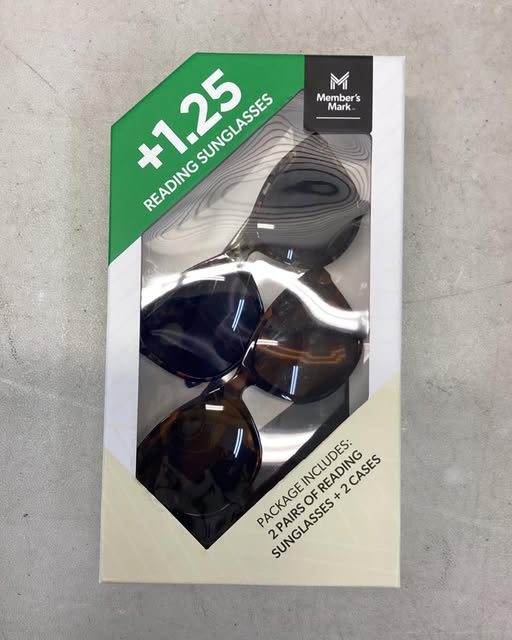 Member's Mark Blue Light Reading SunGlasses, 2 pk.