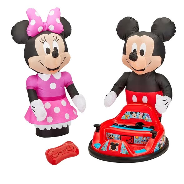 ImaginAir Disney 6-Volt Ride-On with Inflatable Characters and Remote