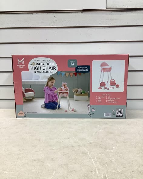 Member's Mark Baby Doll MealTime Set with Accessories