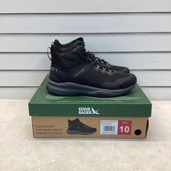 Eddie Bauer Men's Outdoor Sneaker Boot Size 10