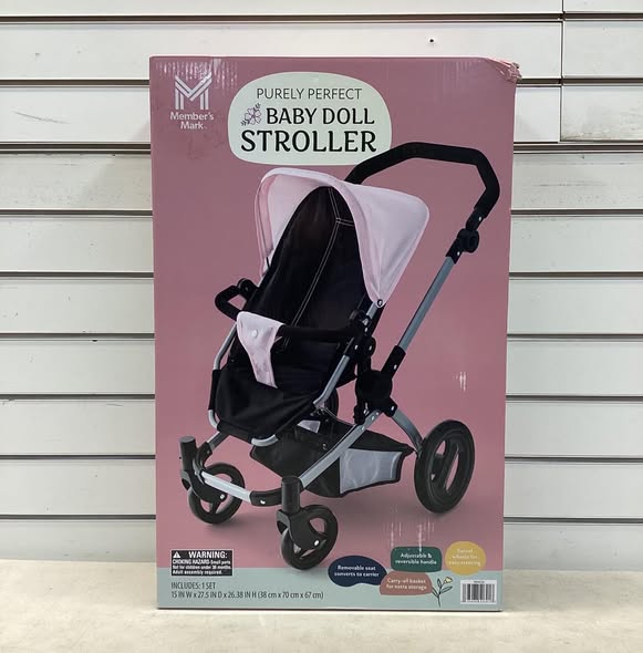 Member's Mark Purely Perfect Baby Doll Stroller