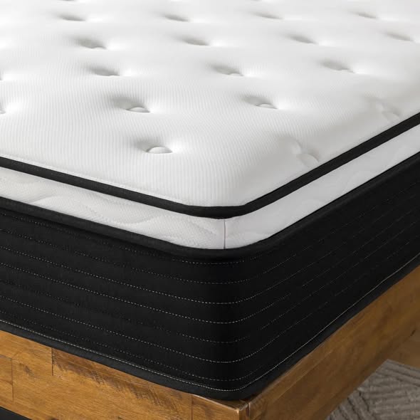 Mattress - Wayfair Sleep 10" Medium Euro Top Innerspring Queen Size Mattress
