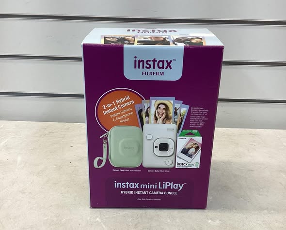 Fujifilm Instax Mini Liplay Hybrid Camera Bundle