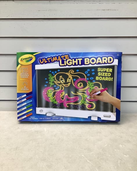 Ultimate Light Board, White, Kids Drawing Tablet, LED Drawing Board