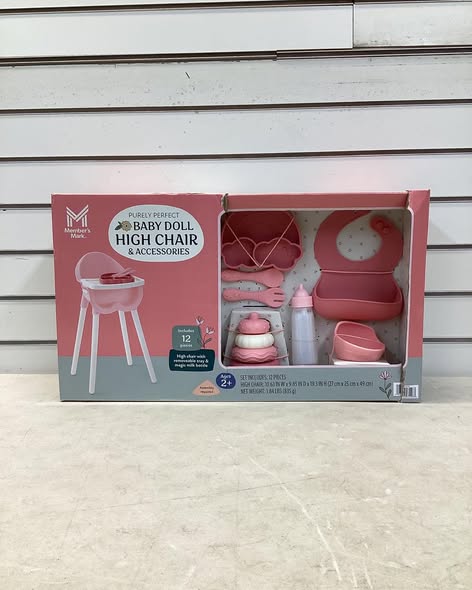 Member's Mark Baby Doll MealTime Set with Accessories