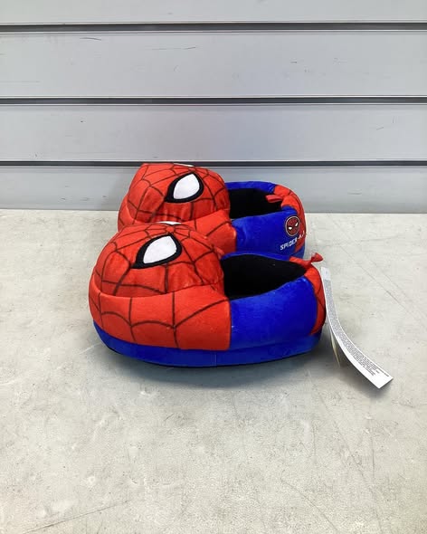 Spiderman Kids Plush Slipper Size 11/12