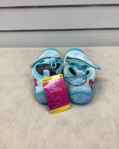Kid's Shoes - Little Mermaid Toddler Girls Quick-Drying Water Shoe - Size 11/12