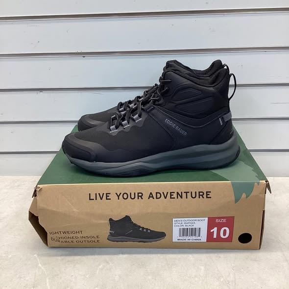 Eddie Bauer Men's Outdoor Sneaker Boot Size 10