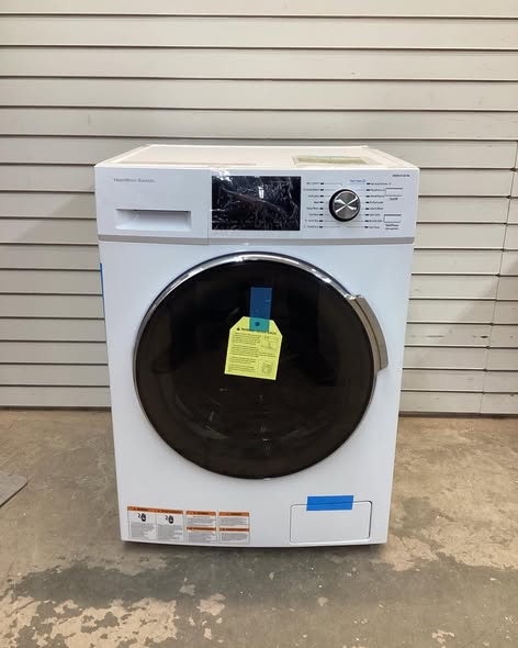 Hamilton Beach 2.7 cu. ft. White All-in-One Front Loading Washer and Dryer Combo