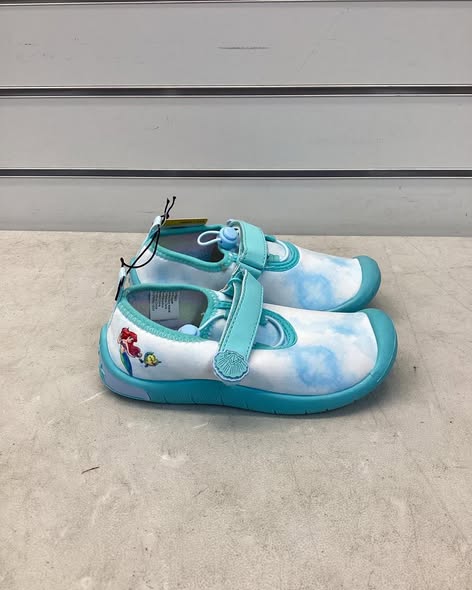 Kid's Shoes - Little Mermaid Toddler Girls Quick-Drying Water Shoe - Size 11/12