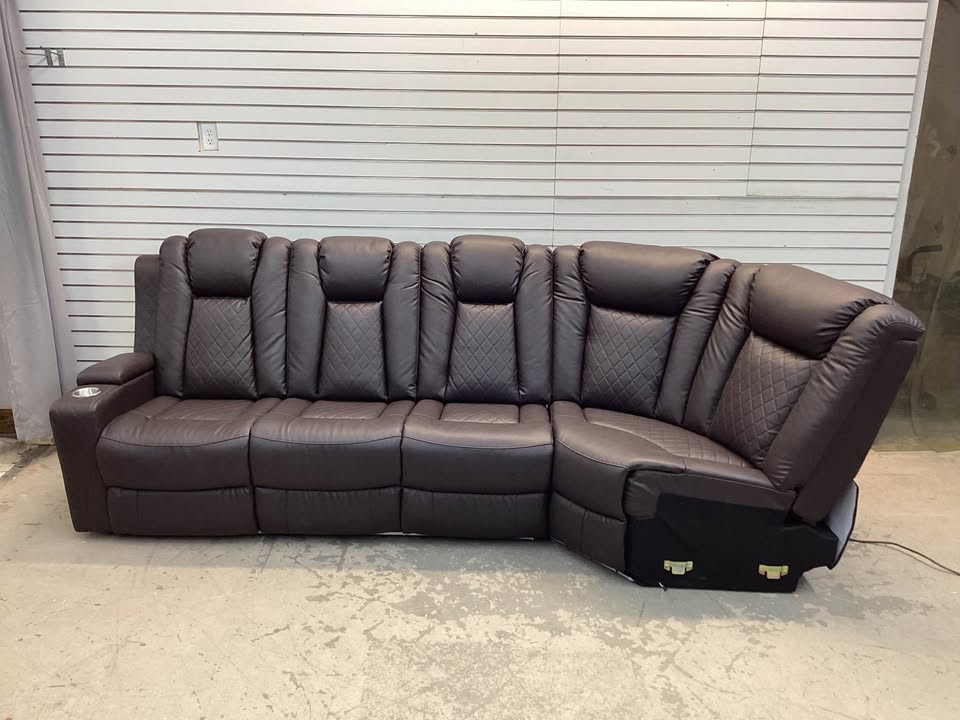 Sofa -  Ivy Bronx Power Reclining Sectional Sofa With Led Lights And Wireless Charging Station