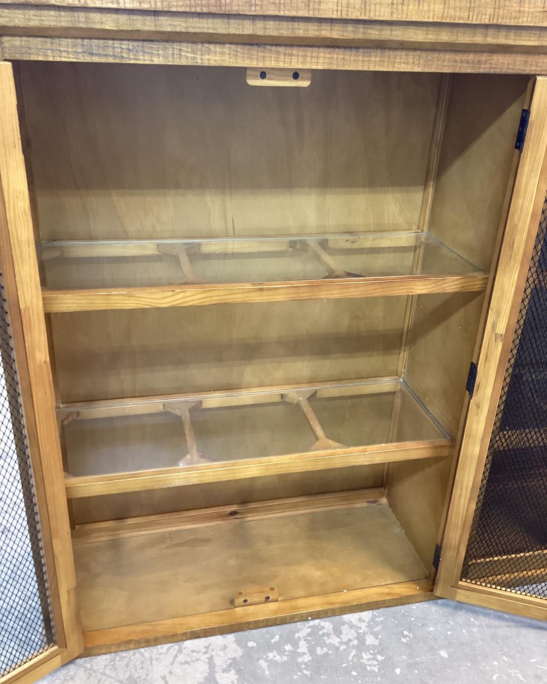 Cabinet - Jofran Cabinet with Glass Shelves